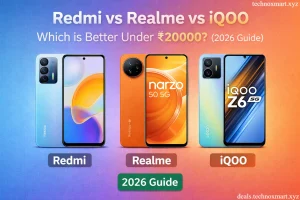 Redmi vs Realme vs iQOO – Which is Better Under ₹20000? (2026 Guide)