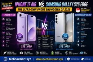 iPhone 17 Air vs Samsung Galaxy S26 Edge: The Ultra-Thin Phone Showdown of 2026